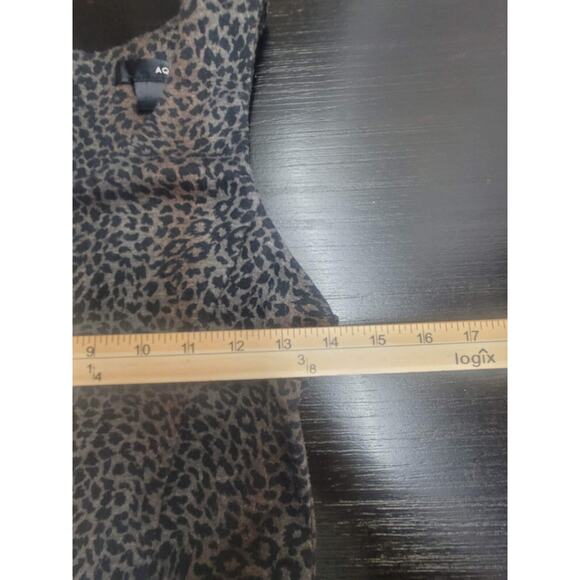 Womens Aqua Brand Dess Size Unknown Animal Print Sleeveless - Picture 6 of 9